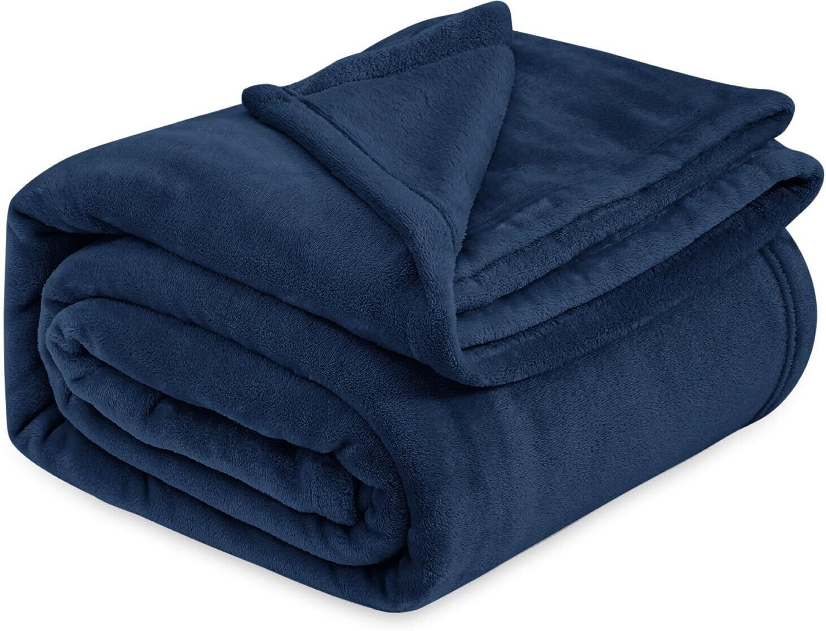 Saksham Solid Single Fleece Blanket for Mild Winter (Microfiber, Blue)