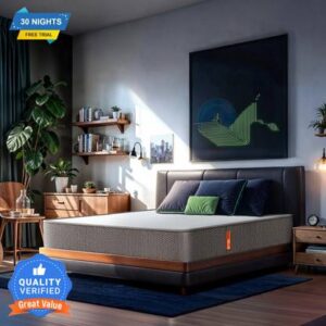 Sleepyhead Flip - Dual Sided 4 inch Double High Density (HD) Foam Mattress (L x W: 75 inch x 48 inch)